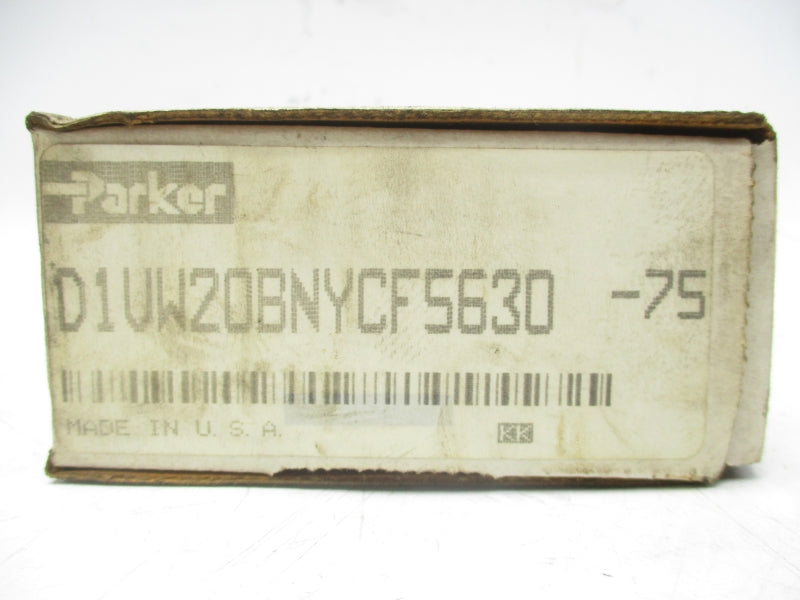 PARKER D1VW20BNYCF563075 110-120V .42-.50A 1500-5000PSI NSMP