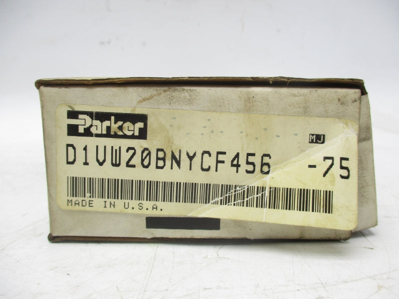 PARKER D1VW20BNYCF45675 120V .42A 1500-4000PSI NSMP