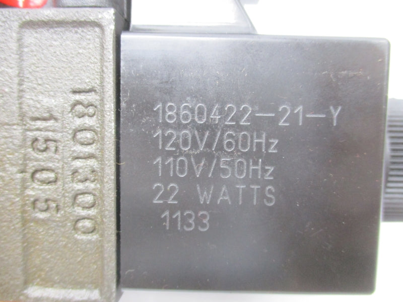 PARKER D1VW004CNYGF5691 110/120V .46/.52A 1500-5000PSI NSNP