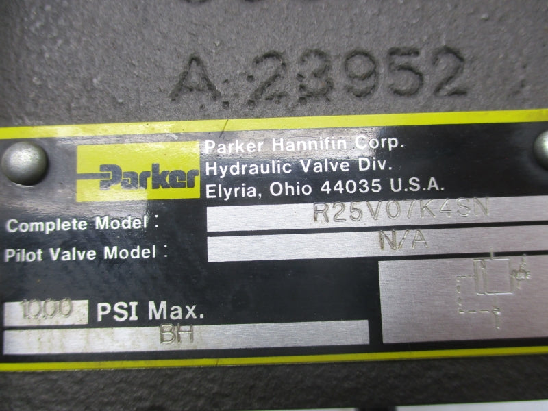 PARKER R25V07K4SN 1000PSI NSNP