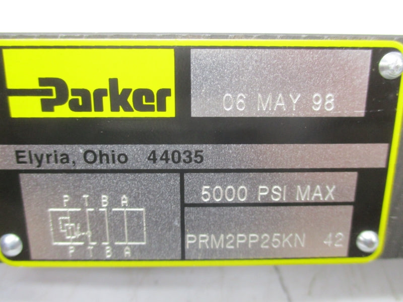 PARKER PRM2PP25KN-42 5000PSI NSMP