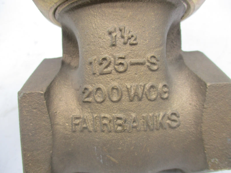 FAIRBANKS U-0252 1-1/2" NSNP