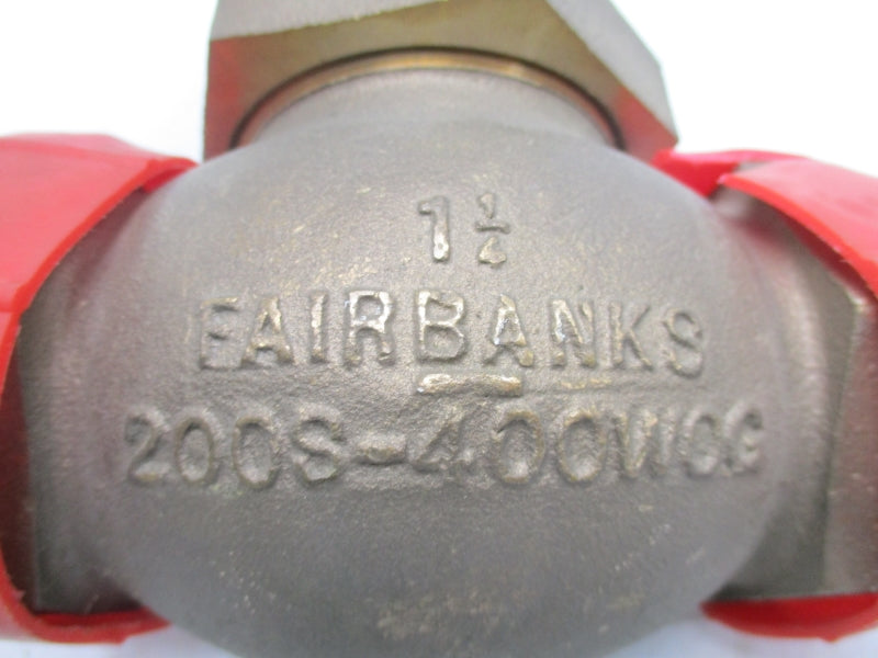 FAIRBANKS 0501-P 1-1/4" NSNP