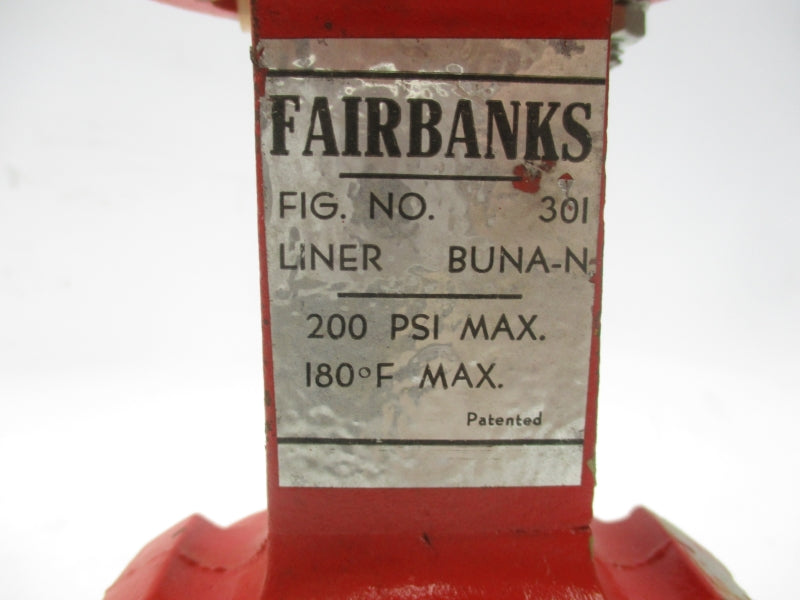 FAIRBANKS 301 BUNA-N 200PSI UNMP