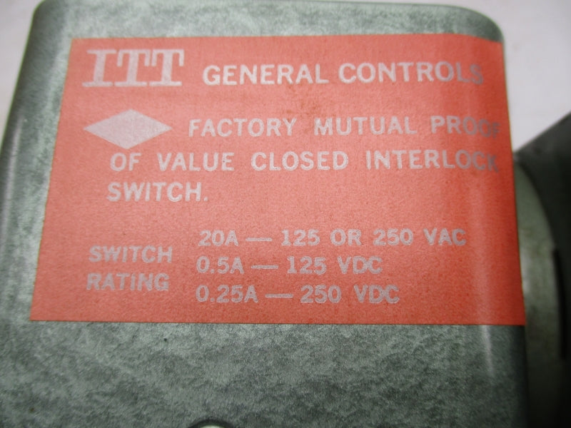 ITT H01A552A171 120V 1.25A NSNP