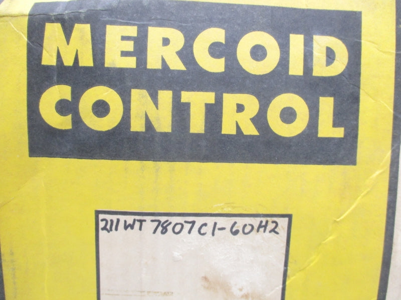MERCOID CONTROL 211WT7807C1-60H2 120/240VAC 12/5A NSMP