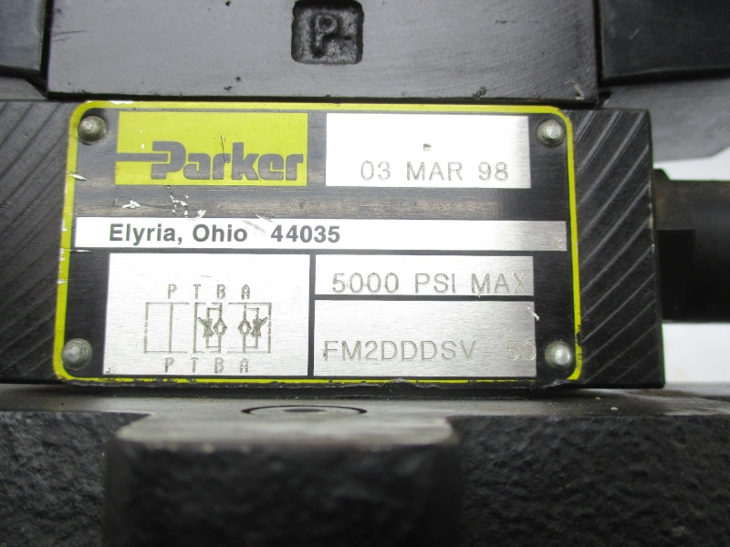 PARKER D101VW1C4NYCF56775 110/120V .42-.50A 1500-3000PSI NSNP