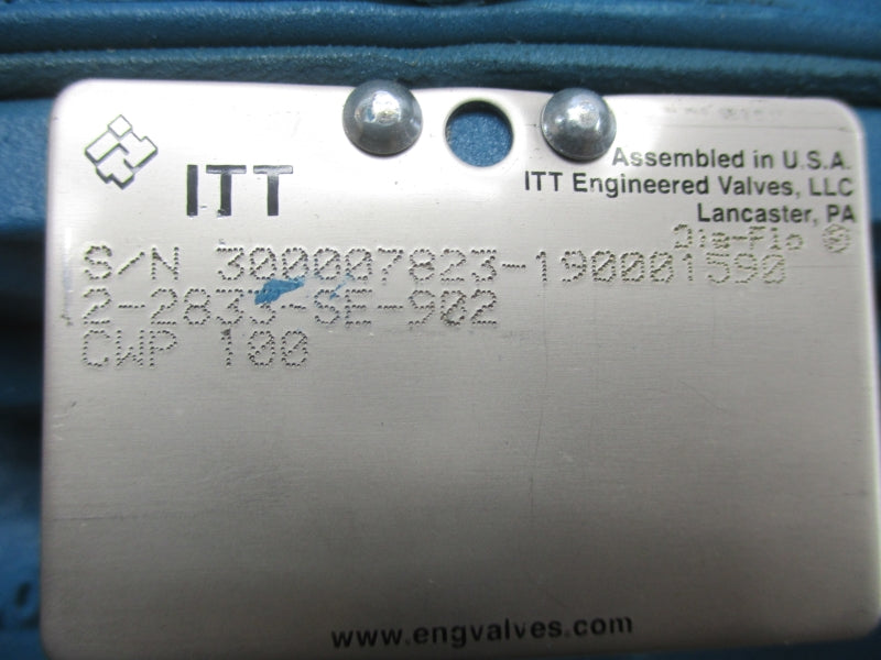 ITT 2-2833-SE-902 1-1/2-2" NSNP