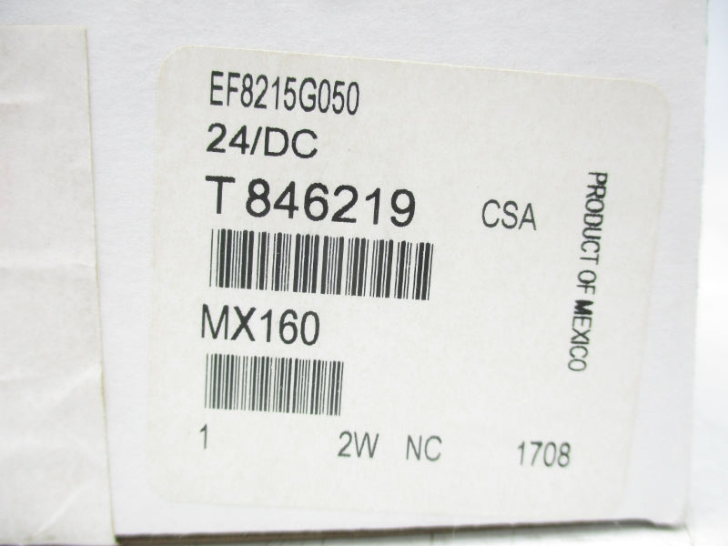 ASCO EF8215G050 24VDC NSFS
