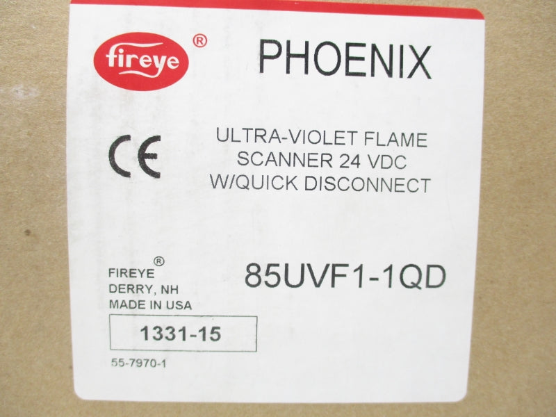 FIREYE 85UVF1-1QD 24VDC NSFS