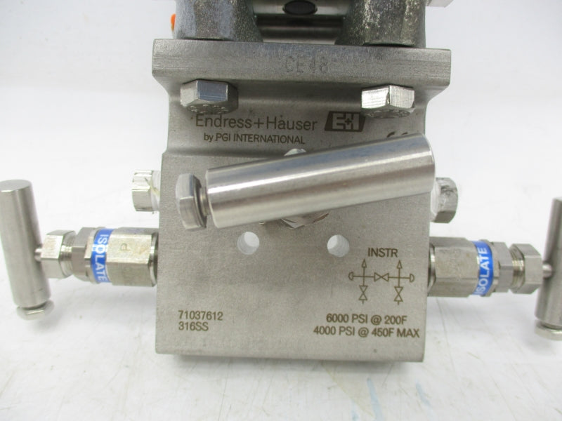 ENDRESS+HAUSER PMD75-ABC7DB1BAAU 11.5-45VDC 4000-6000PSI NSNP