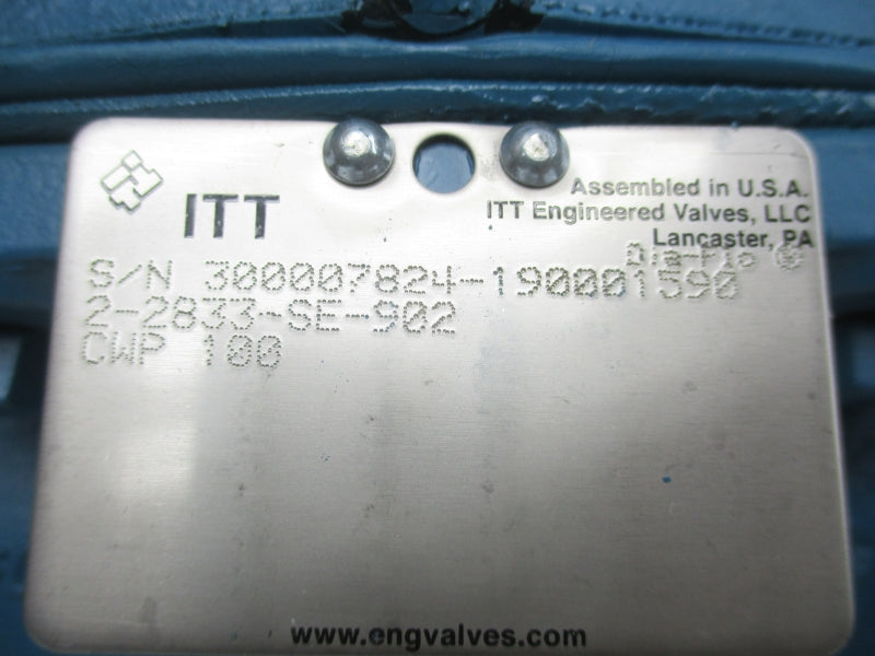 ITT 2-2833-SE-902 1-1/2" NSMP