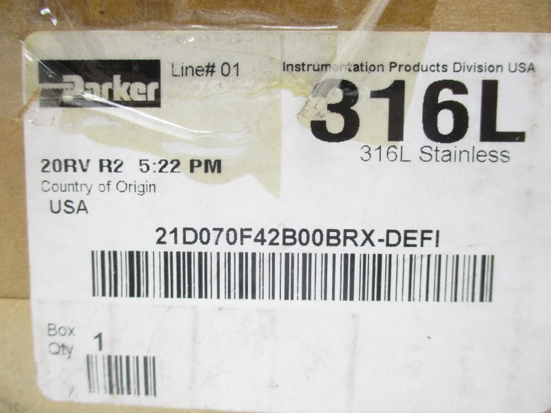 PARKER 21D070F42B00BRX-DEFI NSMP