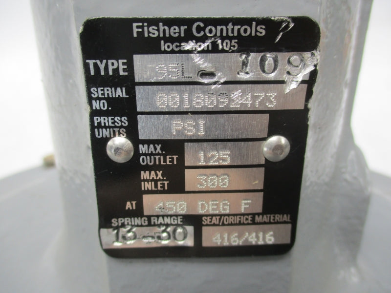 FISHER CONTROLS 95L-109 125-300PSI 13-30 NSNP