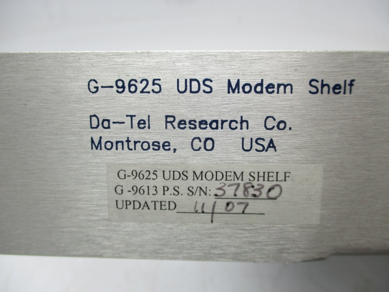 DA-TEL RESEARCH G-9625 1000V NSNP