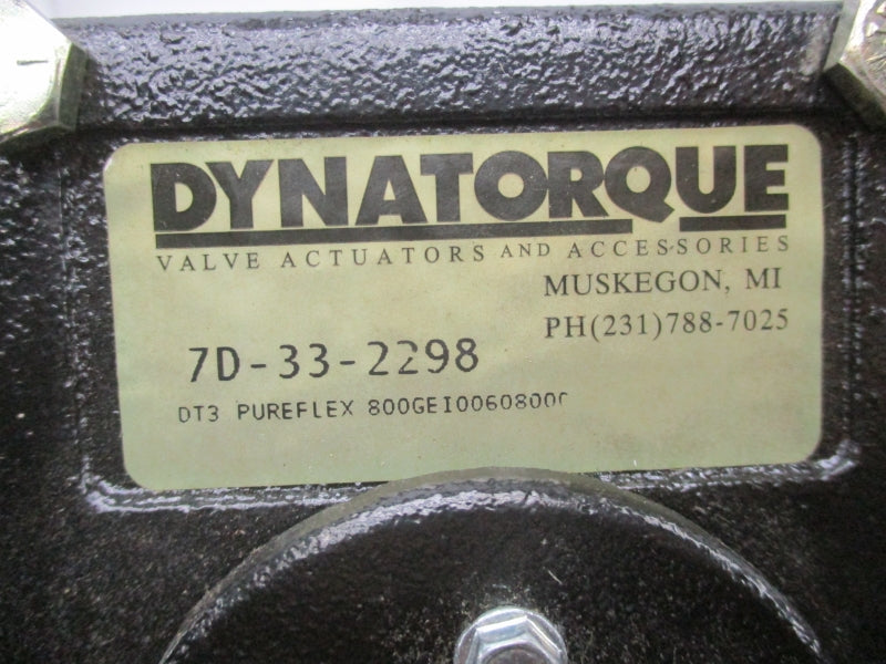 DYNATORQUE 7D-33-2298 860-06-LC-1-1-P-07 150PSI NSNP