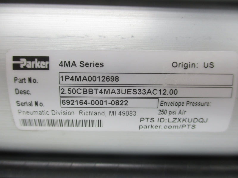 PARKER 1P4MA0012698 250PSI NSNP