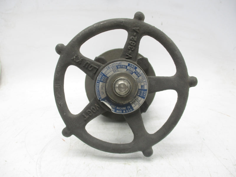 HENERY VOGT SW-12111GAF API602 1975PSI 2" NSNP