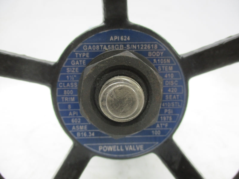 POWELL GA08TA58GB 1975PSI 1-1/2" NSNP