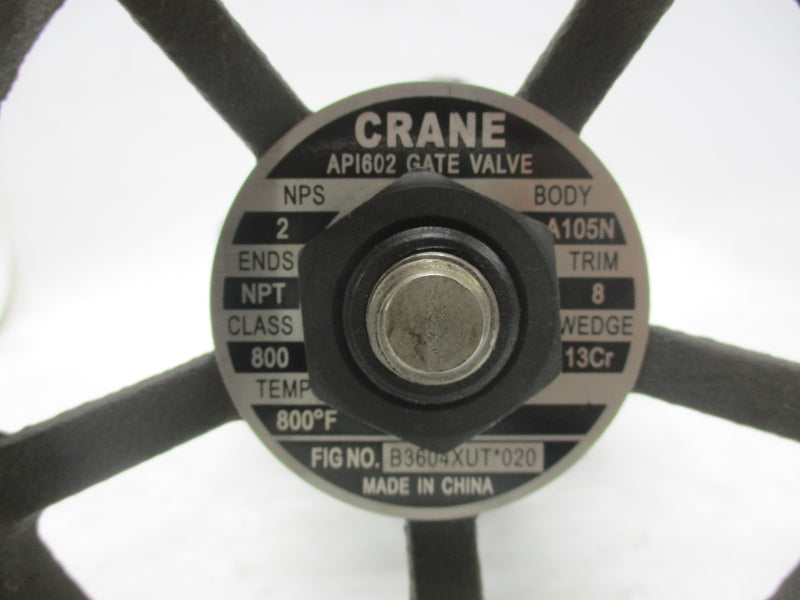 CRANE B3604XUT*020 2" NSNP