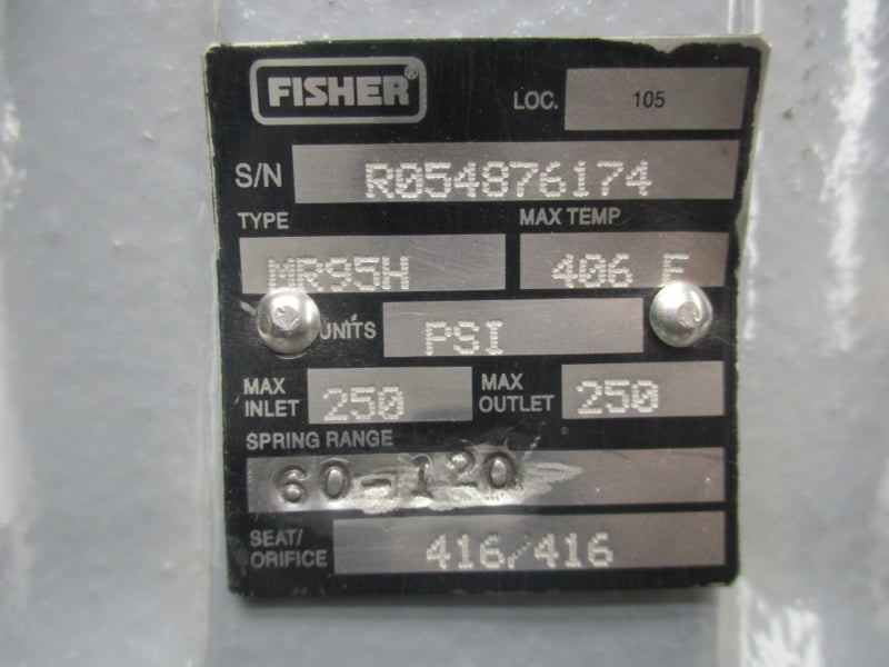 FISHER CONTROLS MR95H 250PSI 60-120 NSNP