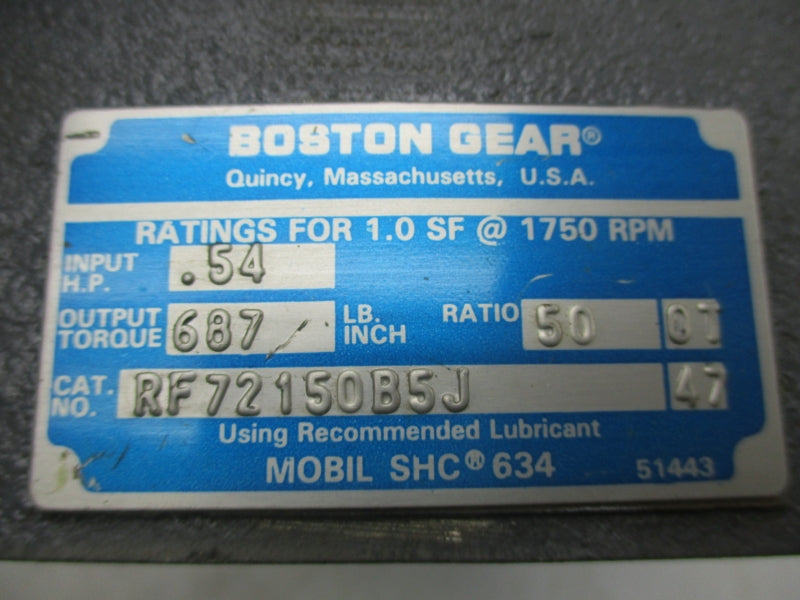 BOSTON GEAR RF72150B5J NSNP