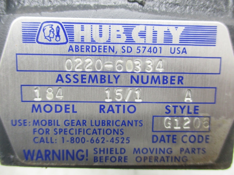 HUB CITY 0220-60334 184 NSNP