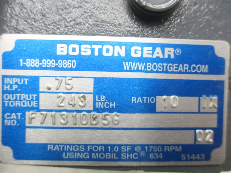 BOSTON GEAR F71310B5G NSNP