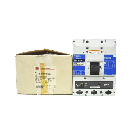 CUTLER HAMMER HLDB3600FT33W 6613C93G35 SER. C 480-600VAC 600A NSMP