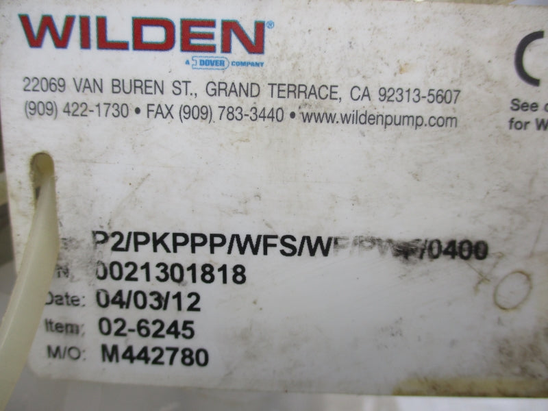 WILDEN P2/PKPPP/WFS/WP/PWF/0400 UNMP