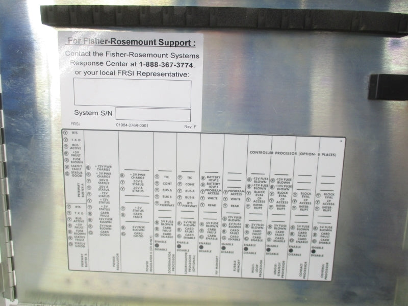 FISHER ROSEMOUNT 10P56500001 UNMP