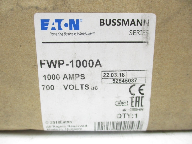 EATON FWP-1000A 700VAC 1000A NSMP