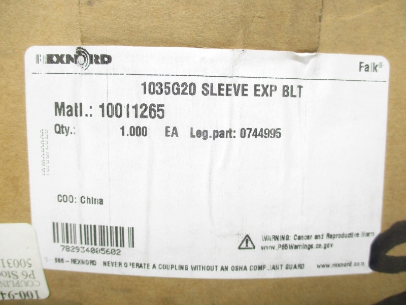 REXNORD 10011265 0744995 NSMP