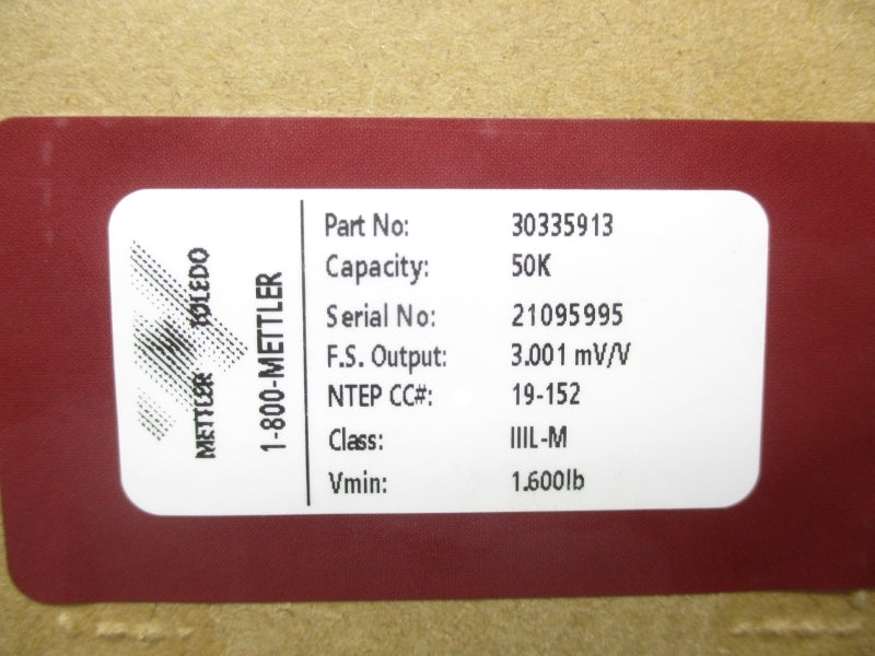 METTLER TOLEDO 30335913 50K NSMP