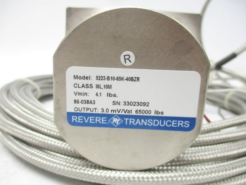 REVERE TRANSDUCERS 5223-B10-65K-40BZR NSMP