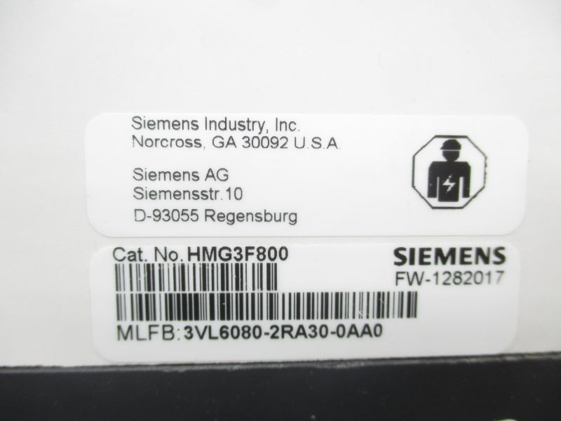 SIEMENS HMG3F800 480V 800A NSMP