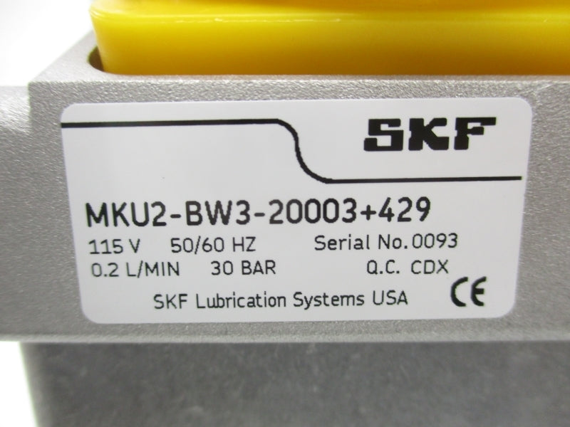 SKF MKU2-BW3-20003+429 115V NSNP