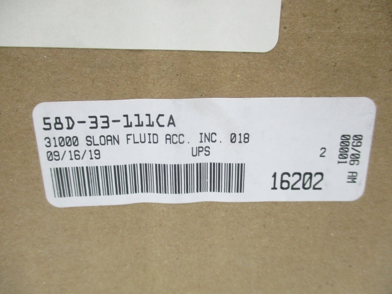 MAC 58D-33-111CA NSFS