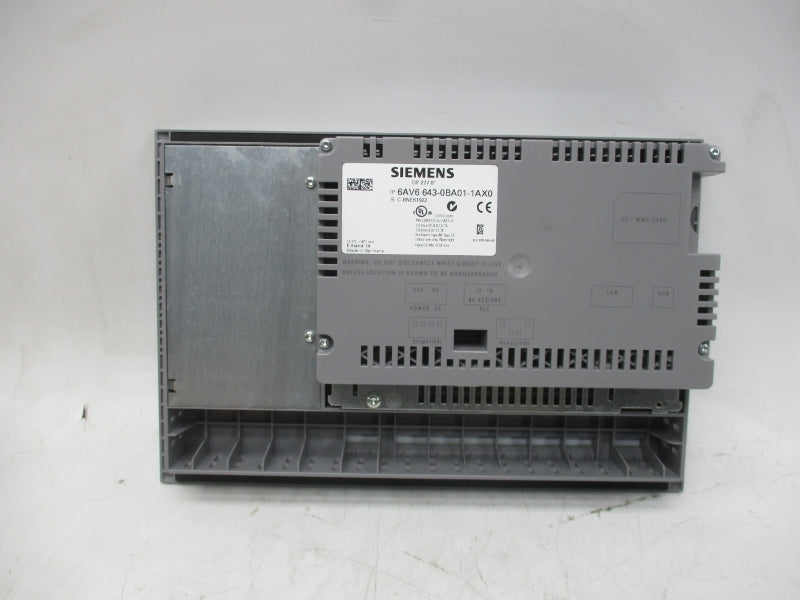 SIEMENS 6AV6643-0BA01-1AX0 6" NSMP