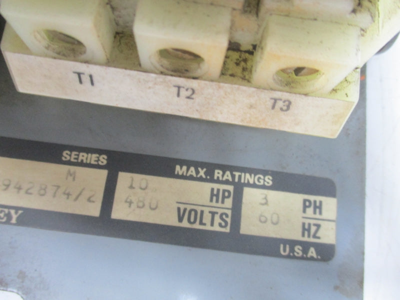ALLEN BRADLEY 2112B-BDBD-24R SER. M 110-120V UNMP