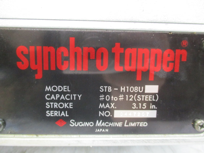 SUGINO MACHINE S3548-440 STB-H108U NSNP