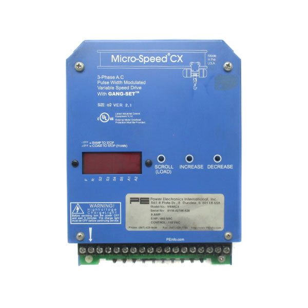 POWER ELECTRONICS M546CX 115-460VAC 9A UNMP