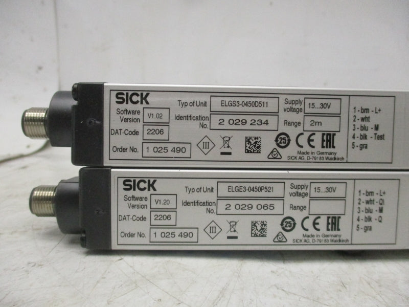 SICK ELG3-0450P511 12-30V NSMP