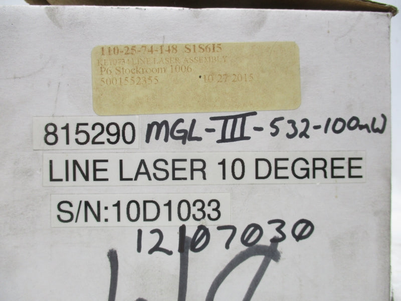 SPARE PART MGL-III-532-100MW 12107030 NSMP