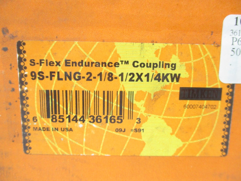 LOVEJOY 9S-FLNG-2-1/8-1/2X1/4KW NSMP