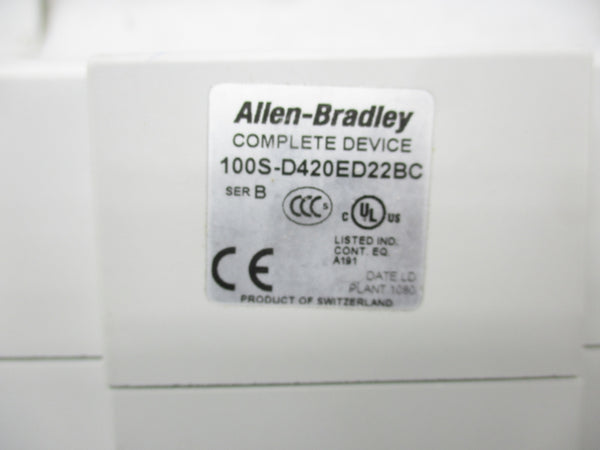 ALLEN BRADLEY 100S-D420ED22BC SER. B 110-130V NSMP