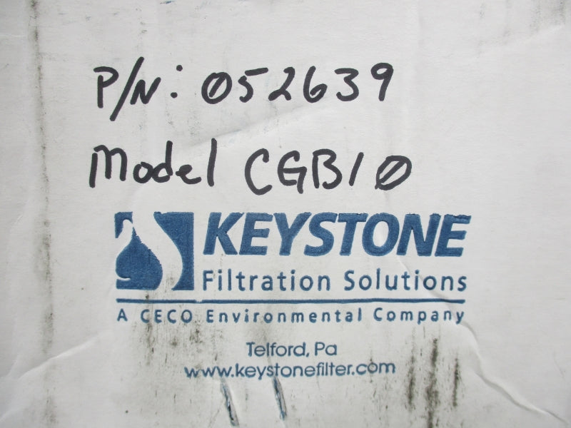 KEYSTONE CGB10 052628 10" 100PSI NSMP