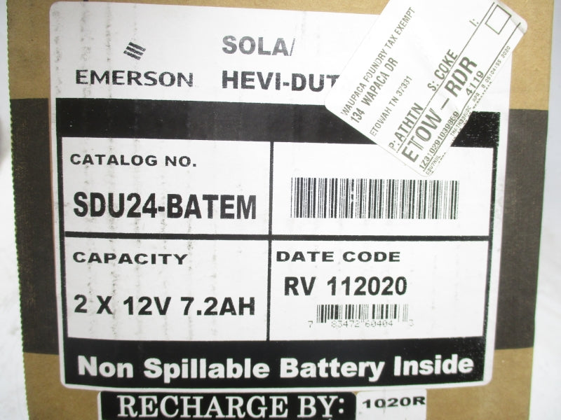 EMERSON SDU24-BATEM NSMP