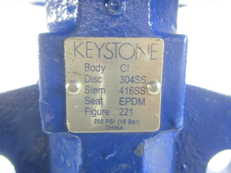 KEYSTONE 304SS 416SS EPDM 221 250PSI UNMP