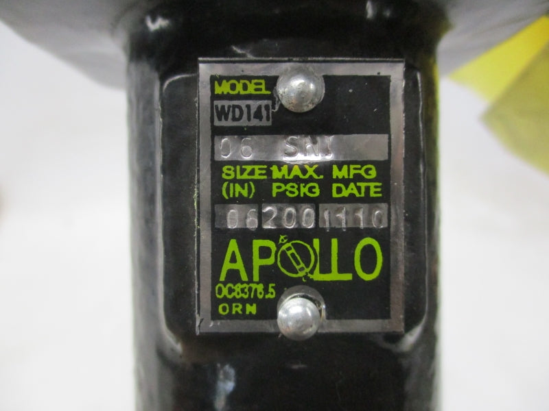 APOLLO WD14106SNI 200PSI 6" NSNP